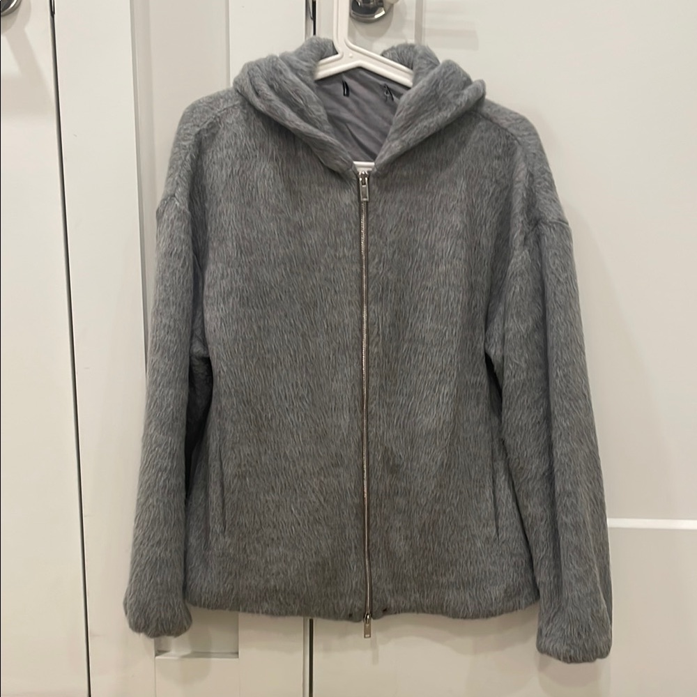 Theory Faux Fur Jacket